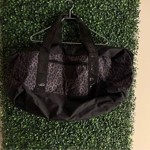 PINK Victoria's Secret Black Leopard Print Bag